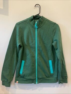 Kids Green Zip-Up Jacket by Lego size large